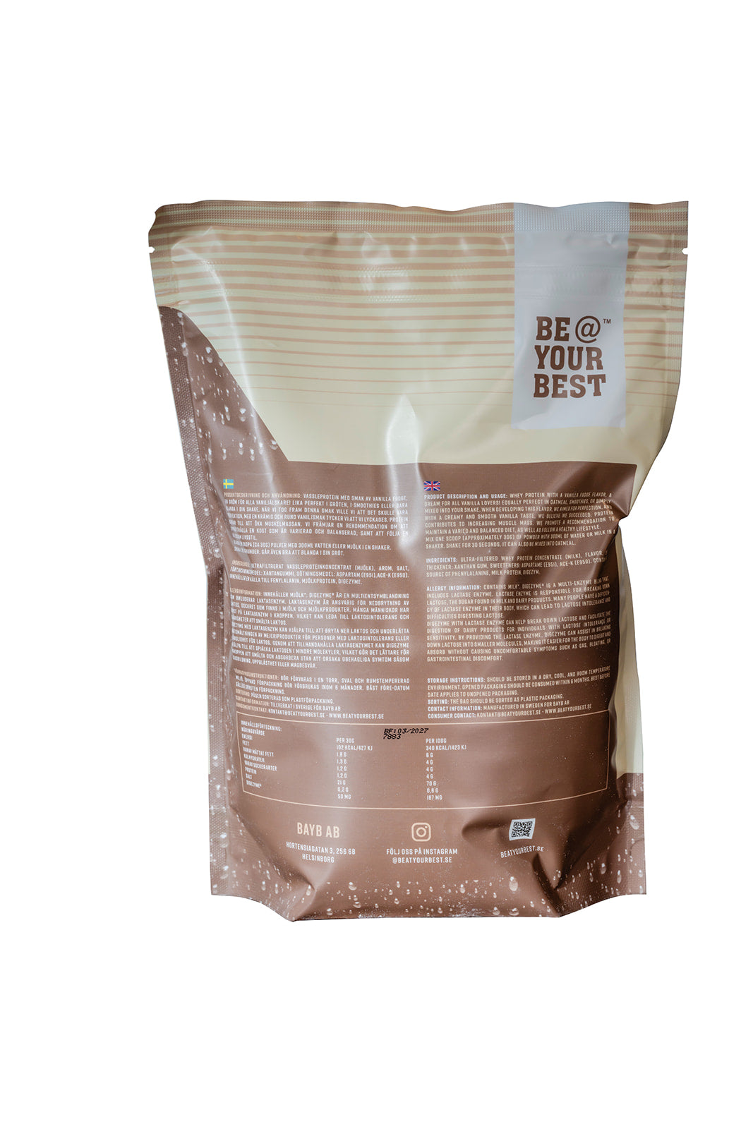 Vassleprotein Vanilla fudge